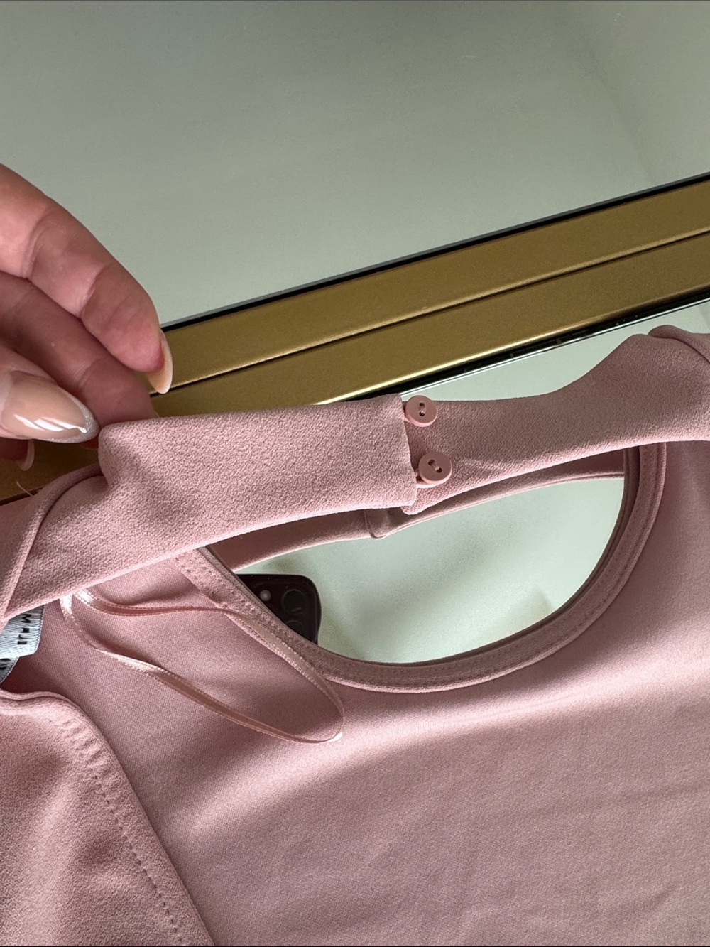 Zara Two-Piece Pink Crop Top & Skirt Set Top M and Skirt XL - Picture 6 of 7